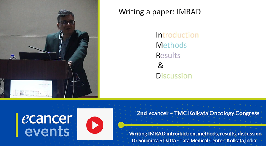 Click on this image to listen to a talk on writing various research paper sections.